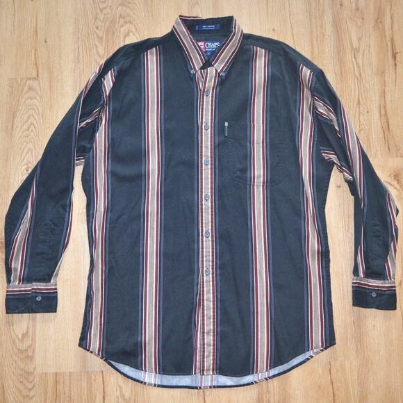 Chaps Ralph Lauren Button-Down Shirt Size Large - Picture 1 of 4